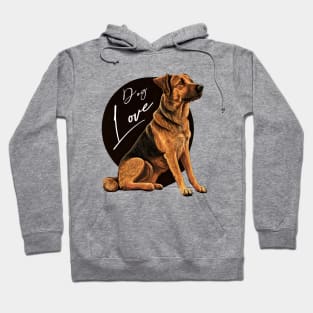 Lucky German Shepherd Hoodie